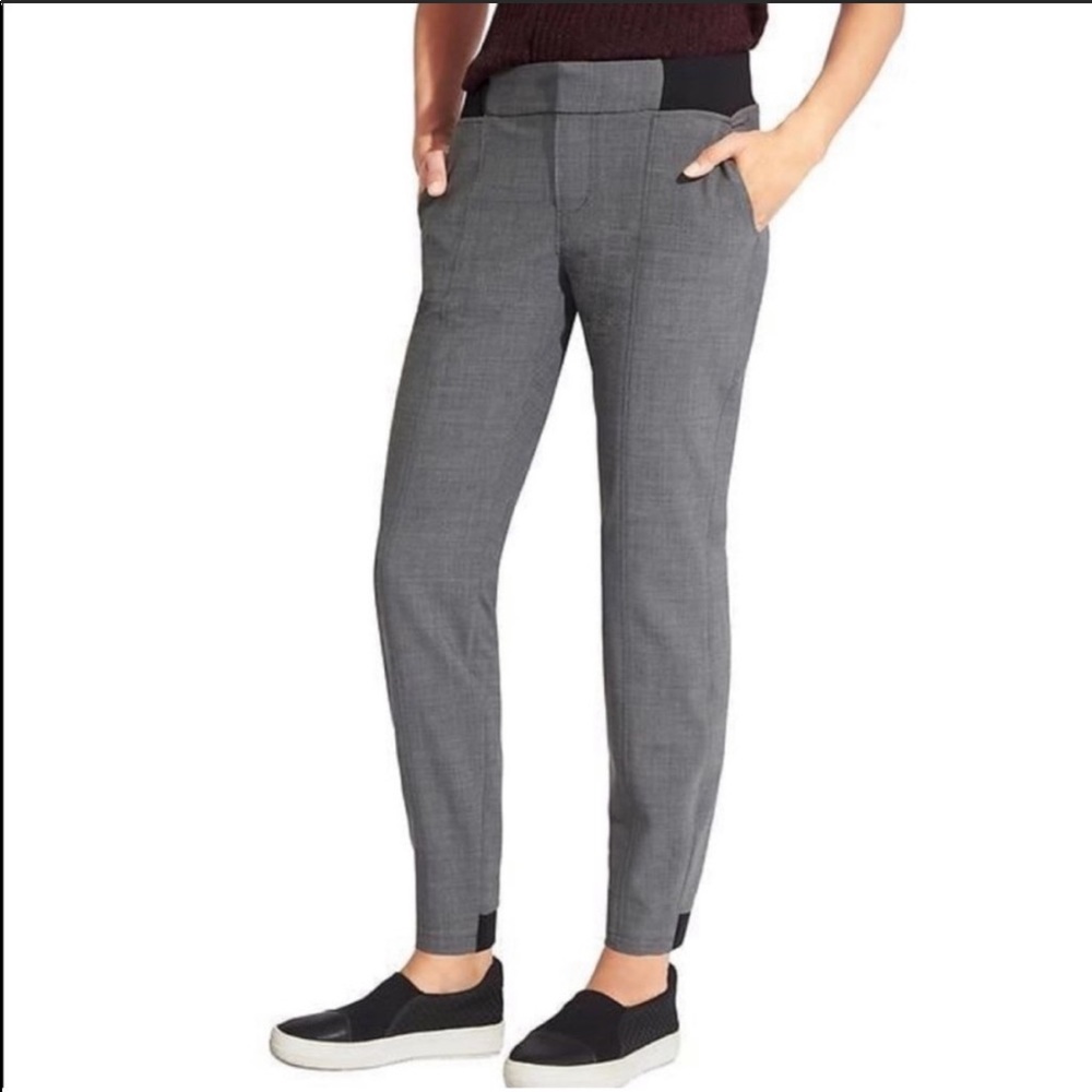 NEW Athleta Work It City Jogger Pant in Heathered Gray